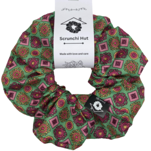 WATERMELON TOURMALINE SCRUNCHIE