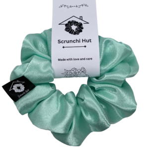Satin Scrunchie - Aquamarine