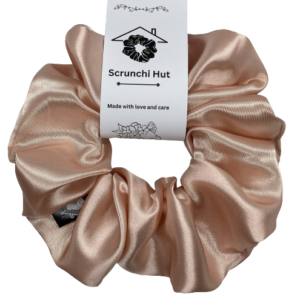 Satin Scrunchie - Apricot Agate