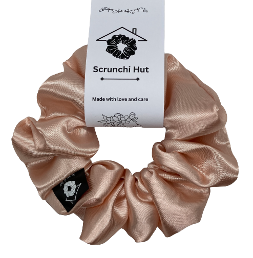 Satin Scrunchie - Apricot Agate - Image 2