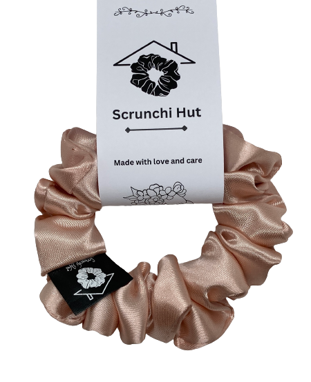 Satin Scrunchie - Apricot Agate - Image 3
