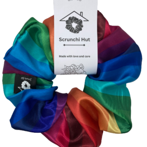 Satin Scrunchie - Rainbow Queen