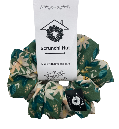 Printed Scrunchie - Garden - Image 2