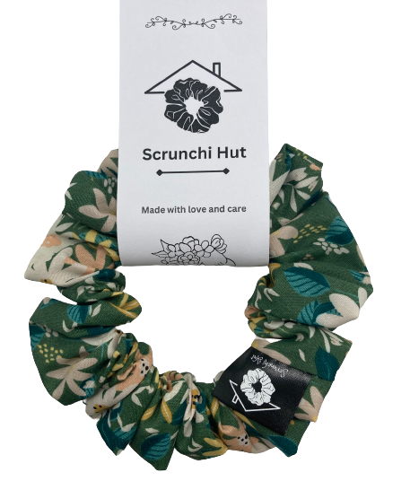 Printed Scrunchie - Garden - Image 3