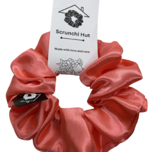 Satin Scrunchie - Peach Sapphire