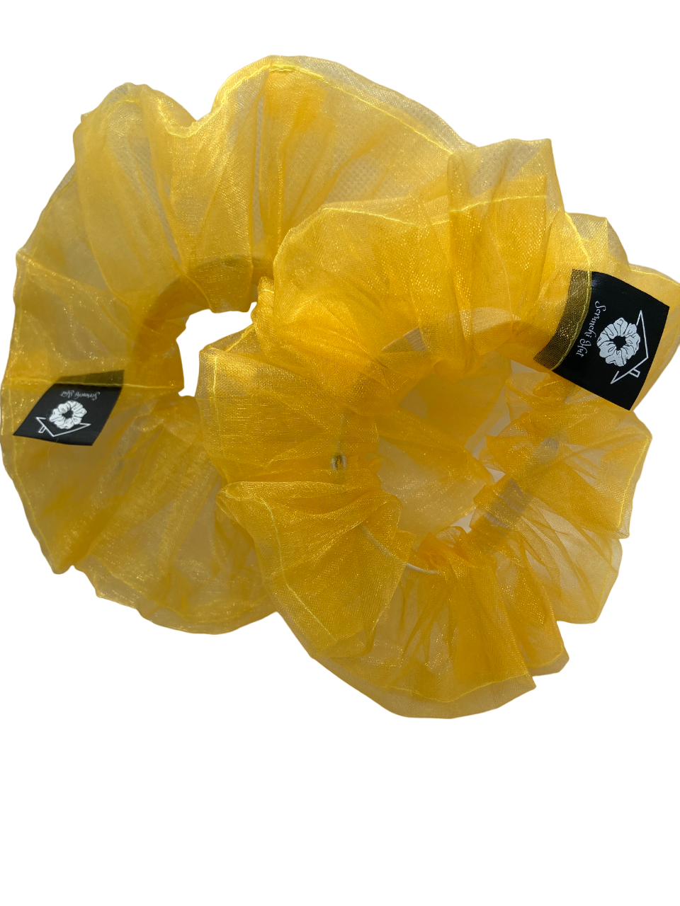 Organza Scrunchie - Golden Shower - Image 3