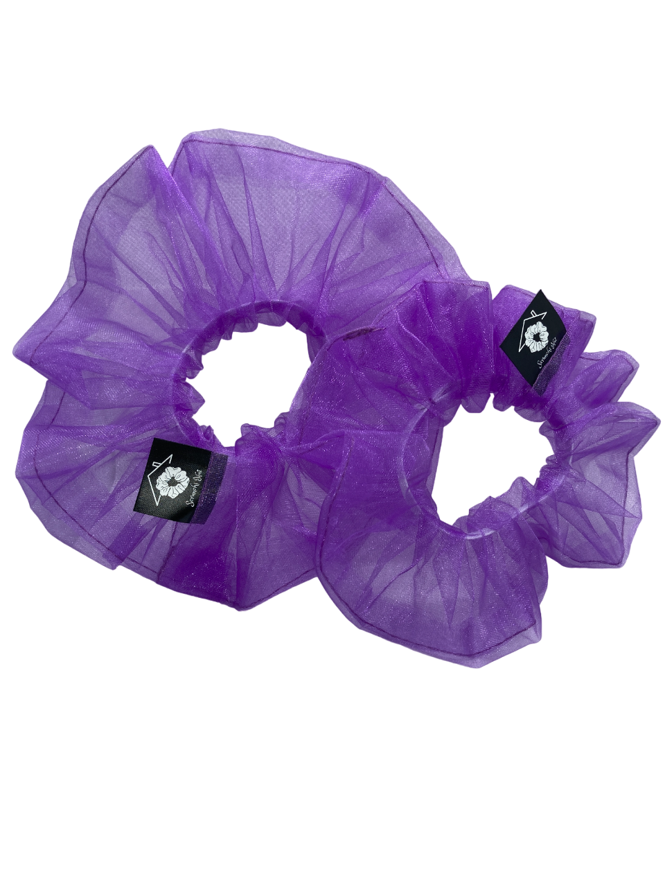 Organza Scrunchie - Butterfly Bush - Image 3