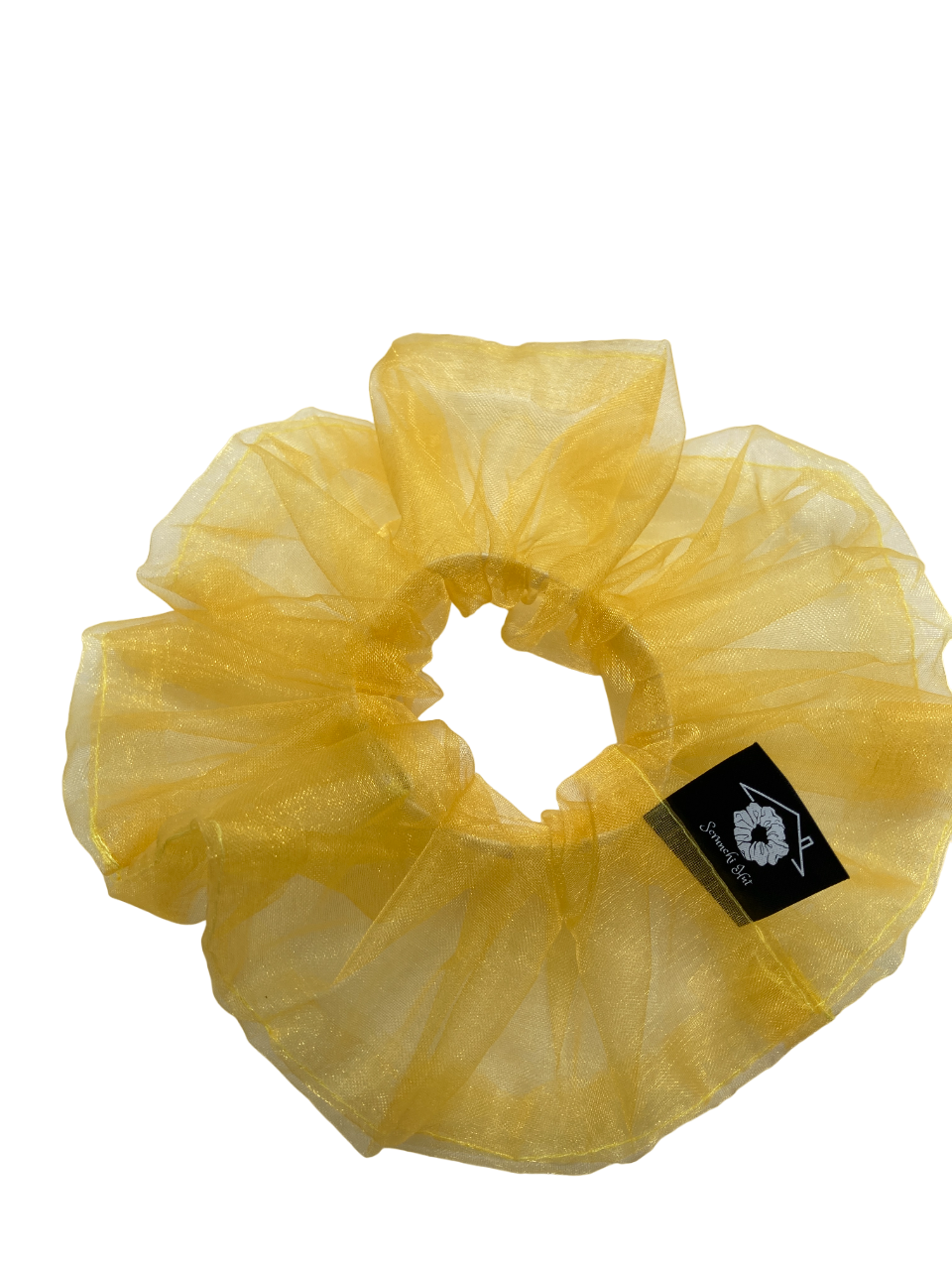 Organza Scrunchie - Golden Shower - Image 4