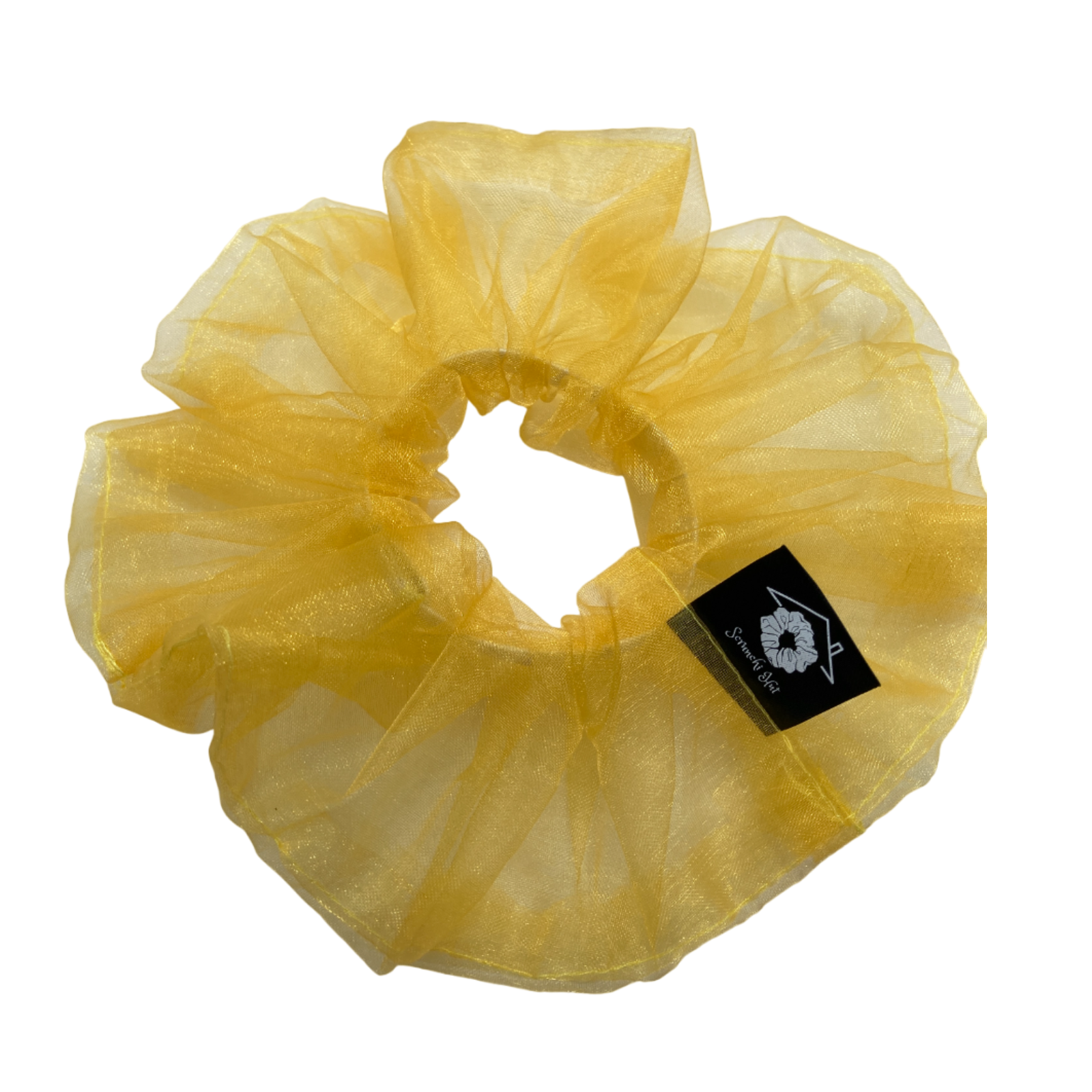 Organza Scrunchie - Golden Shower